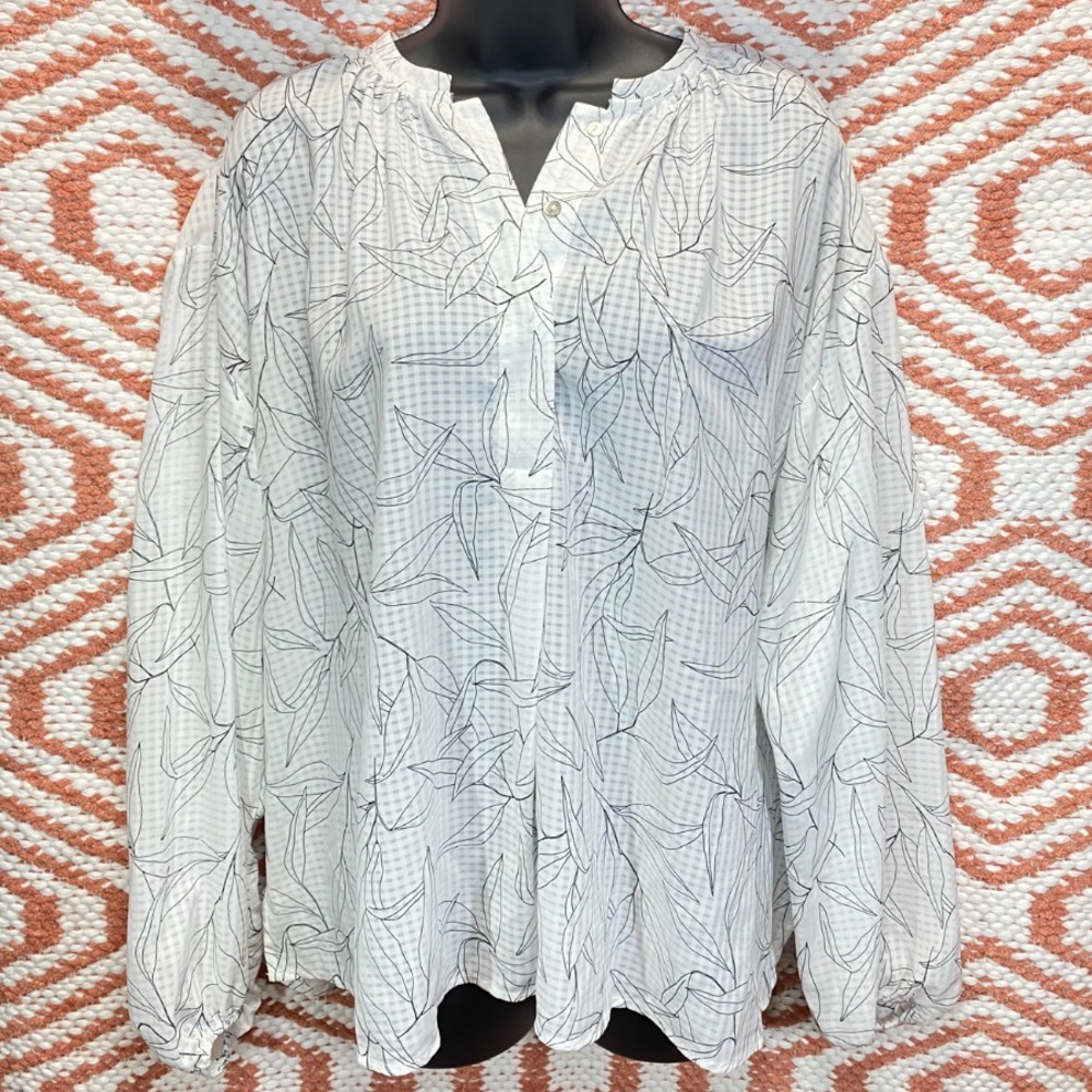 A New Day White Blouse